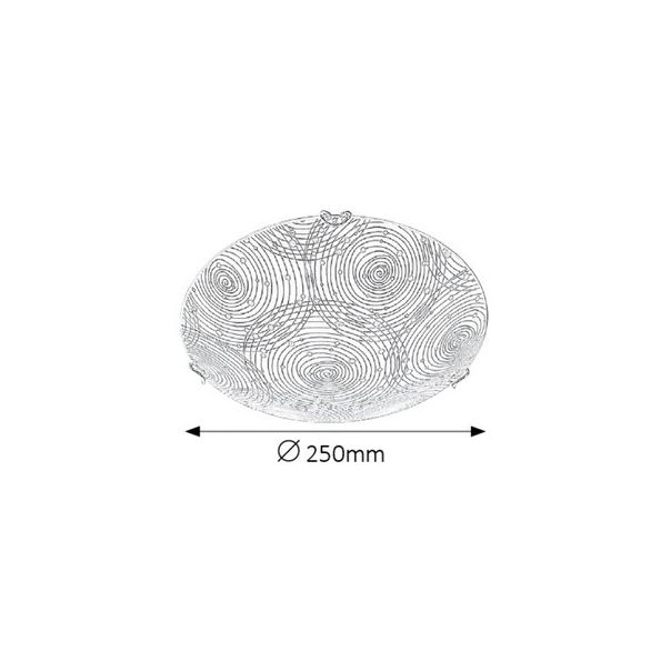 RABALUX Plafonjera Andra LED 12W - 3234