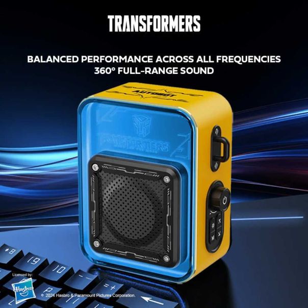 Transformers Portable Speaker TF-Y02 Yellow - EP3250390