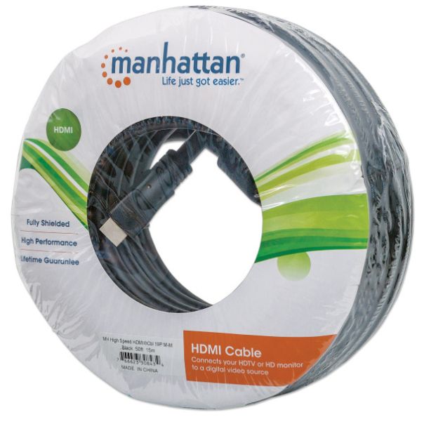 MANHATTAN Kabl HDMI M/M 4K/30Hz, 15m - 38638