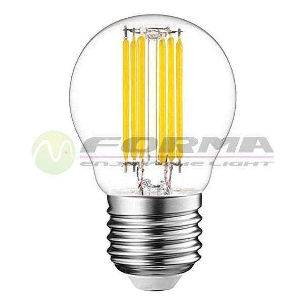 FORMA LED sij E27 6W 3000K LFB-G45-6D dim Fil - 005629