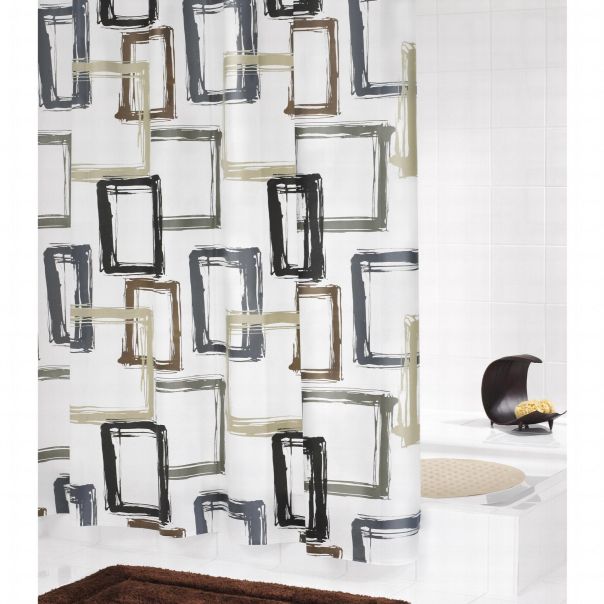 RIDDER Zavesa za kadu 180x200cm Pattern - 32388