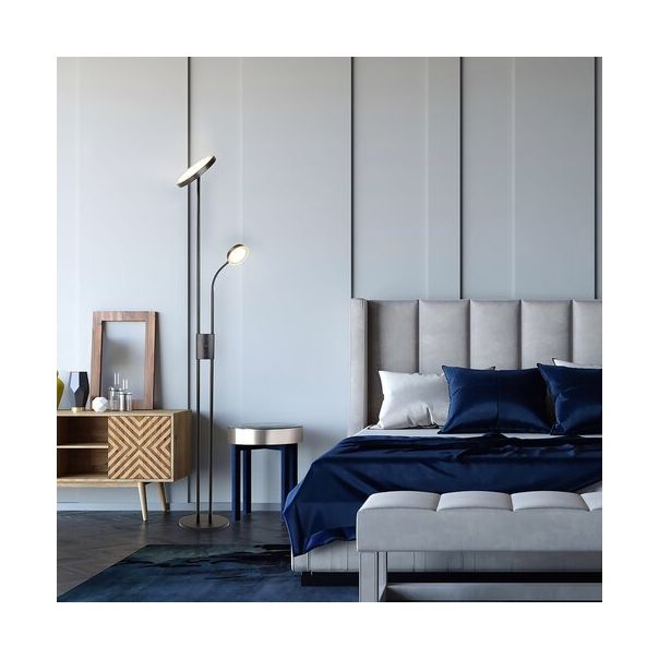 Rabalux Podne lampe Ophus LED 185 + LED 45W mat crno (3240) - 3240