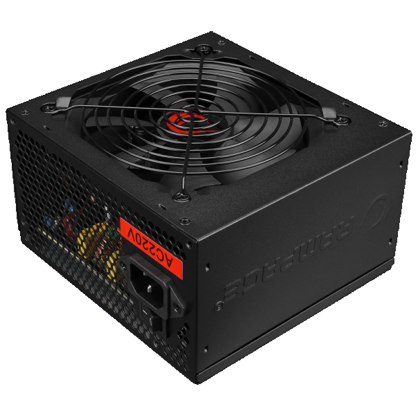 RAMPAGE Napajanje 600W RMP-600-80P, 80Plus Bronze 12cm fan APFC - 38846