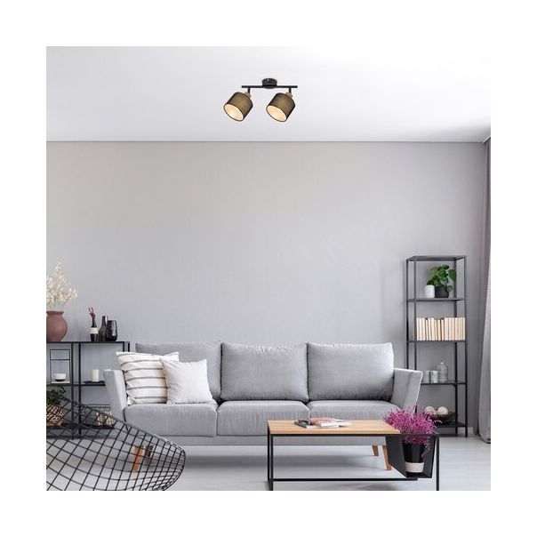 Rabalux Spot rasveta Miguel E14 2x MAX 40W hrast (3245) - 3245