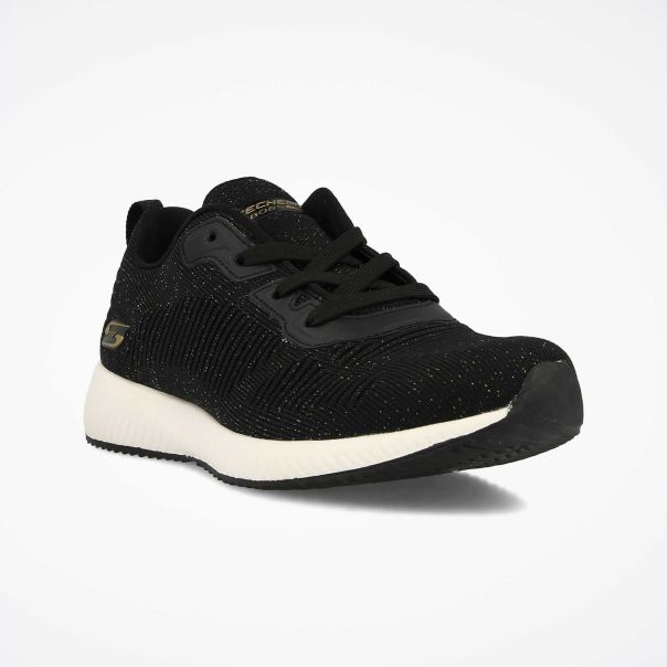 SKECHERS Patike bobs squad total glam w - 32502-BKMT