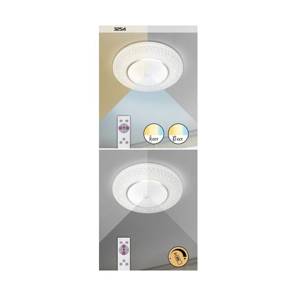 Rabalux Plafonjera Tornado LED 72W hrom (3254) - 3254