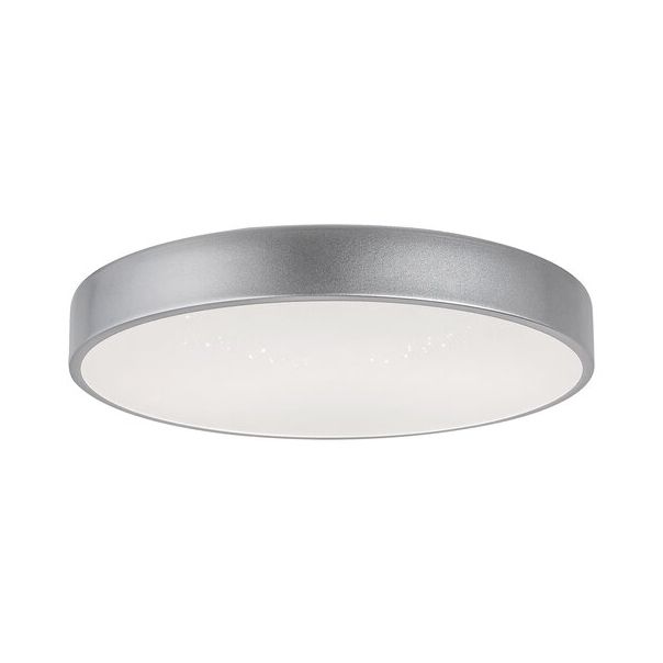 RABALUX Plafonjera Octav srebrna, LED 26W - 3260