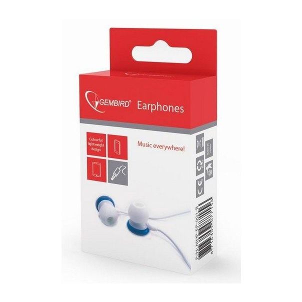 GEMBIRD Bubice, MHP-EP-001-B, 3,5mm, plava - 2312-1