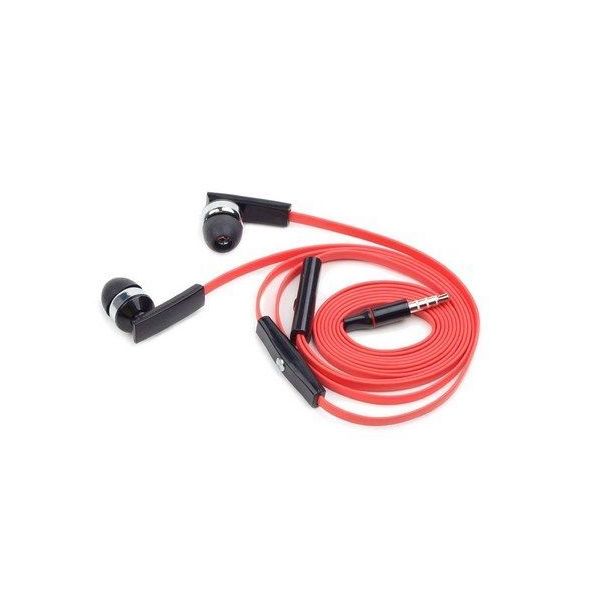 GEMBIRD Bubice sa mikrofonom MHS-EP-OPO, crna/crvena - 2593