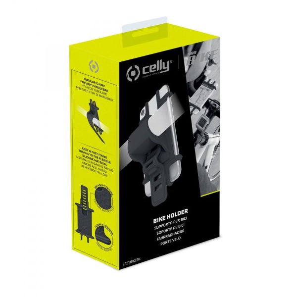 CELLY Držač telefona za bicikle EASY, crna - EASYBIKEBK