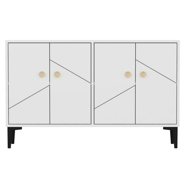 HANAH HOME TV komoda Cria, bela - 327ODS1136