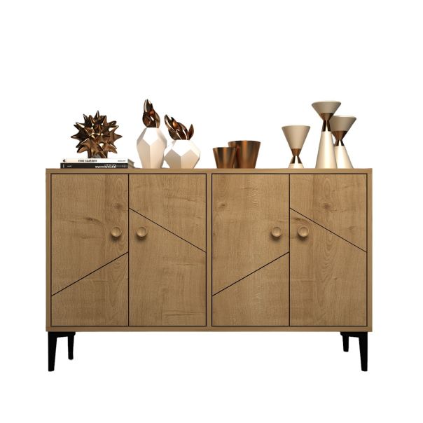 HANAH HOME TV komoda Cria, svetlobraon - 327ODS1137