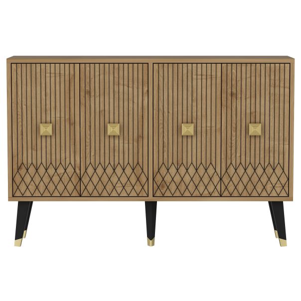 HANAH HOME Komoda Cabin, svetlobraon - 327ODS1234