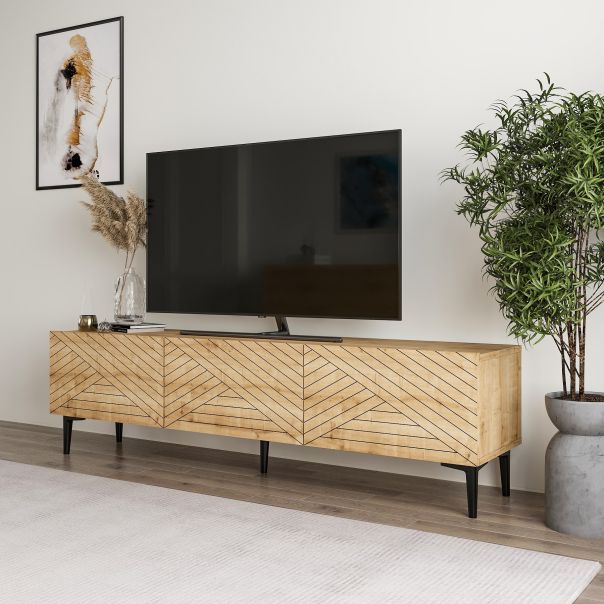 HANAH HOME TV komoda Felix, svetlobraon - EP3056954