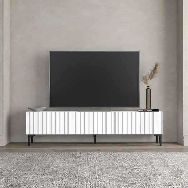 HANAH HOME TV komoda Oscar, bela - EP3057011