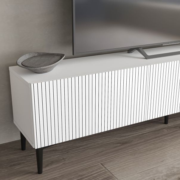 HANAH HOME TV komoda Oscar, bela - EP3057011