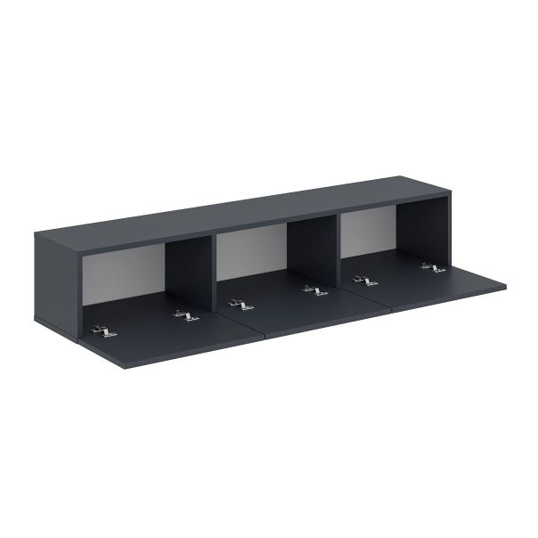 HANAH HOME TV komoda Oscar, antracit - EP3057017