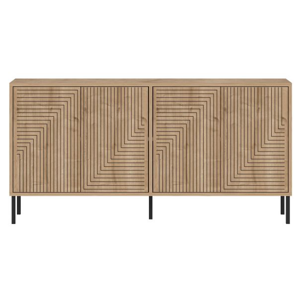 HANAH HOME Komoda Evolet, svetlo braon - EP3057050