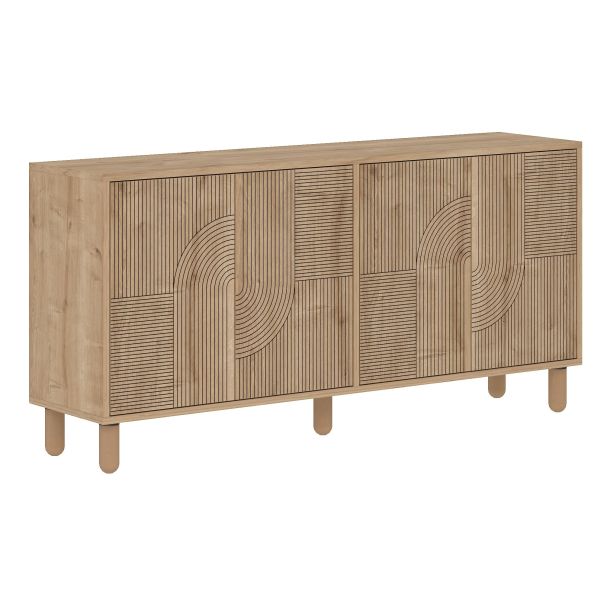 HANAH HOME Komoda Desso, svetlo braon - EP3057062