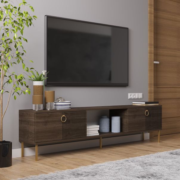 HANAH HOME TV komoda Paye, braon - EP3057119