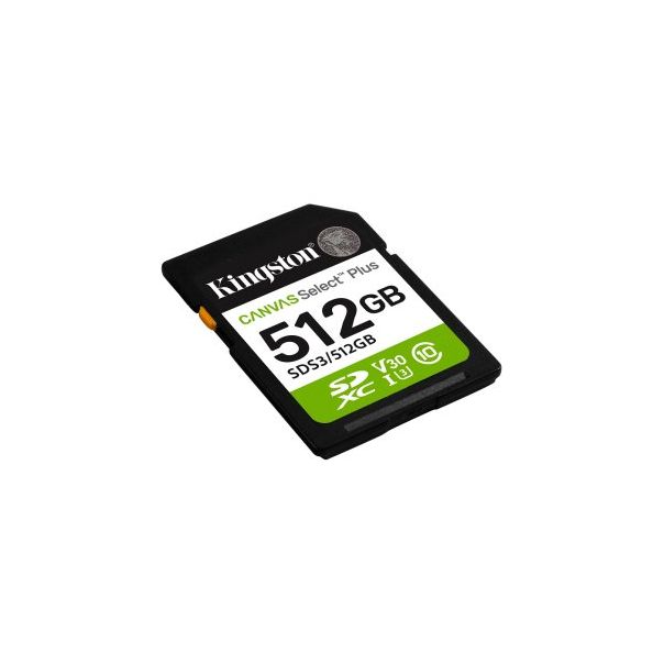 KINGSTON 512GB, SD kartica, Canvas Select Plus (SDS3/512GB) - 084845