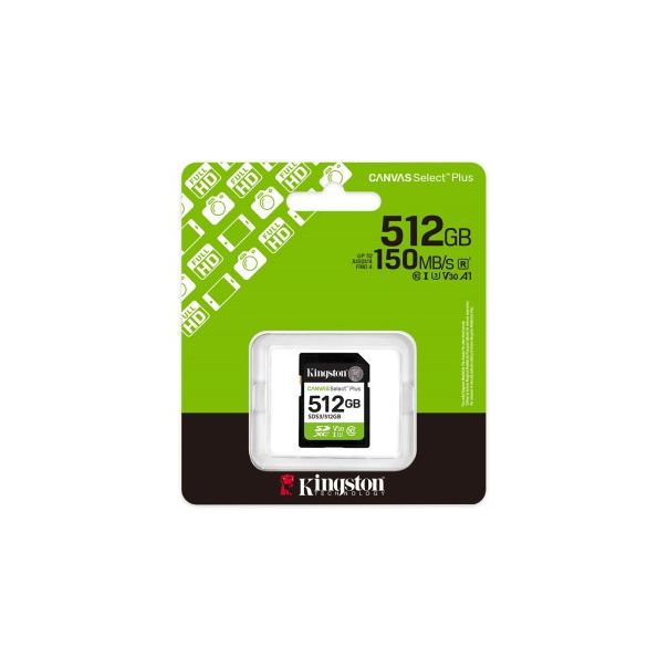 KINGSTON 512GB, SD kartica, Canvas Select Plus (SDS3/512GB) - 084845