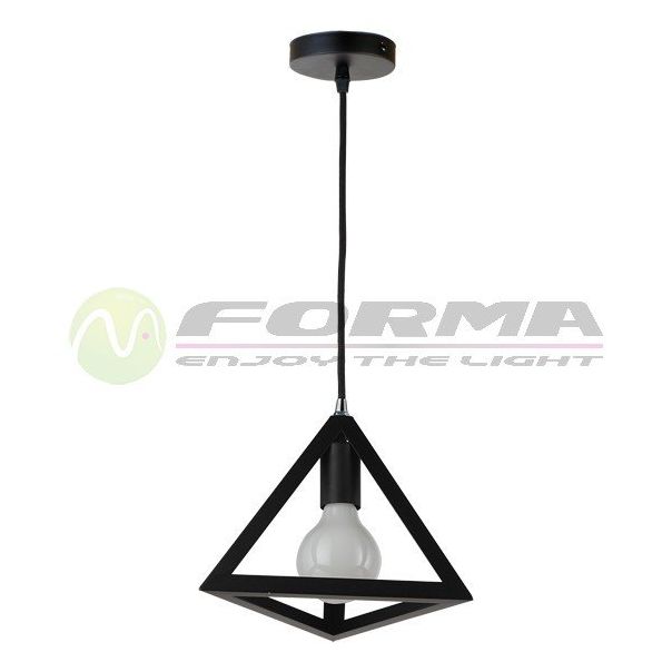 FORMA Viseća lampa 1xE27 F7204-1V BK - 005151