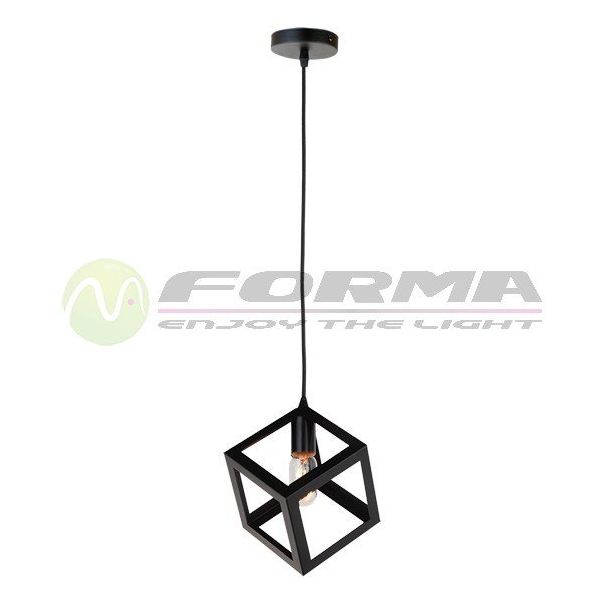 FORMA Viseća lampa 1xE27 F7205-1V BK - 003656