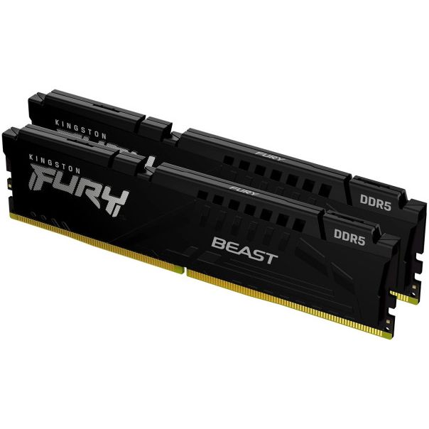 RAM DDR5 32GB (2x16GB) 5200MHz Kingston FURY Beast Black KF552C40BBK2-32 - 39052