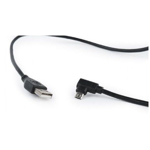 GEMBIRD USB 2.0 kabl na Micro USB 5pin za punjenje pod uglom od 90 stepeni, 1.8m - 19026-1