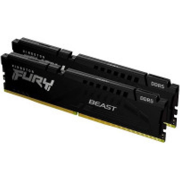KINGSTON RAM DIMM DDR5 32GB (2x16GB) 6000MHz Fury Beast Black KF560C30BBK2-32 - 39054