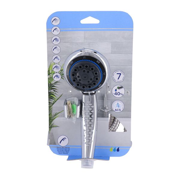 TENDANCE Set ručica, crevo i držač za tuš, hrom - 3309102