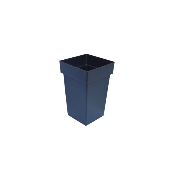 Saksija melrose kvadrat 30x30x41h cm antracit - 33105