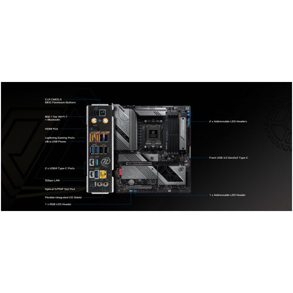 AS ROCK MB AM5 ASRock X870E TAICHI LITE - 39254
