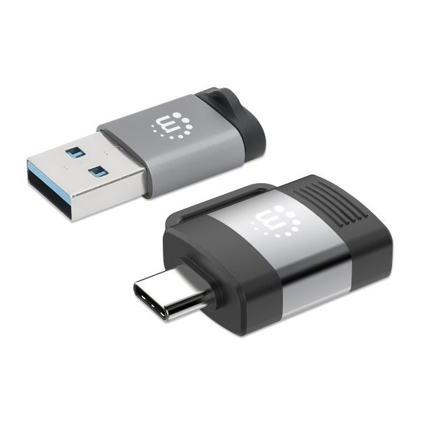 Adapter Manhattan 356329 USB 3.0 - USB-C M/F - F/M set 2 adaptera - 39367-1