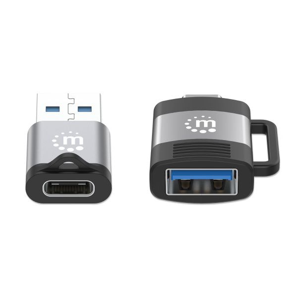 Adapter Manhattan 356329 USB 3.0 - USB-C M/F - F/M set 2 adaptera - 39367-1