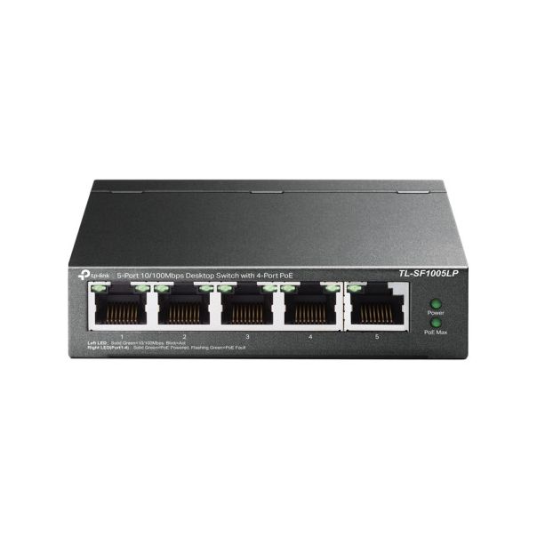 TP LINK LAN Switch TP-LINK TL-SF1005LP 10/100 5port (4 PoE) - EP2751238