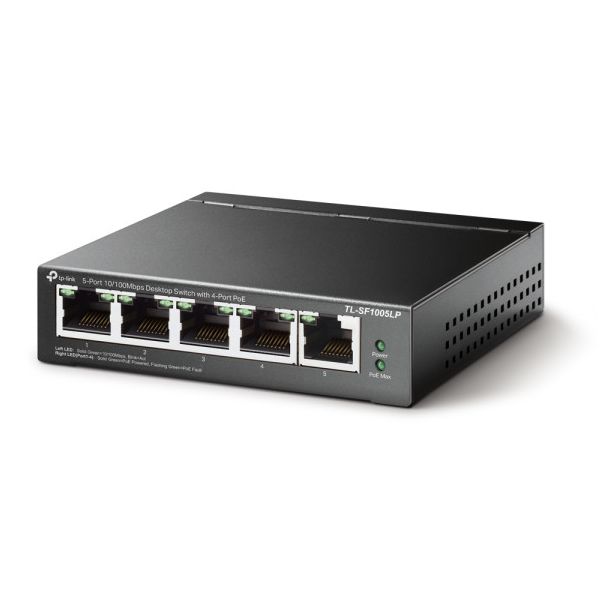 TP LINK LAN Switch TP-LINK TL-SF1005LP 10/100 5port (4 PoE) - EP2751238
