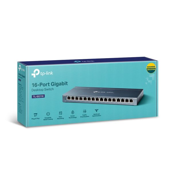TP LINK LAN Switch TP-Link TL-SG116 10/100/1000 16port - 33178