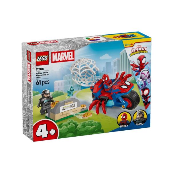 LEGO 11206 Spajdi na svom motociklu protiv Nosoroga - EP2942851