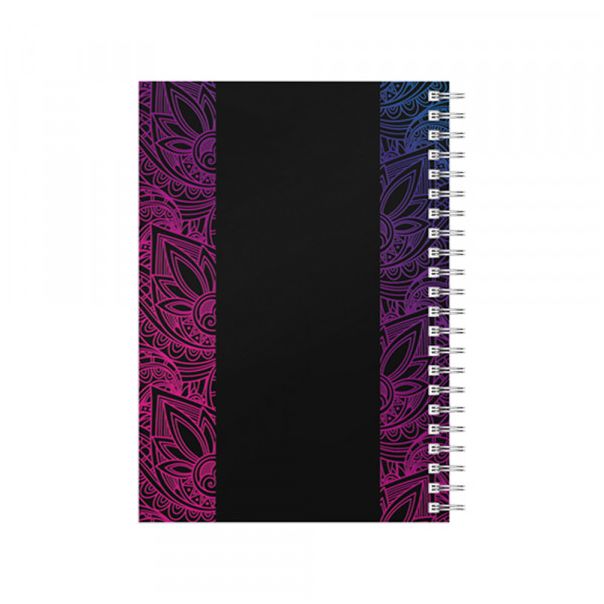 Sveska A6 Mandala spirala sk 100l - C667