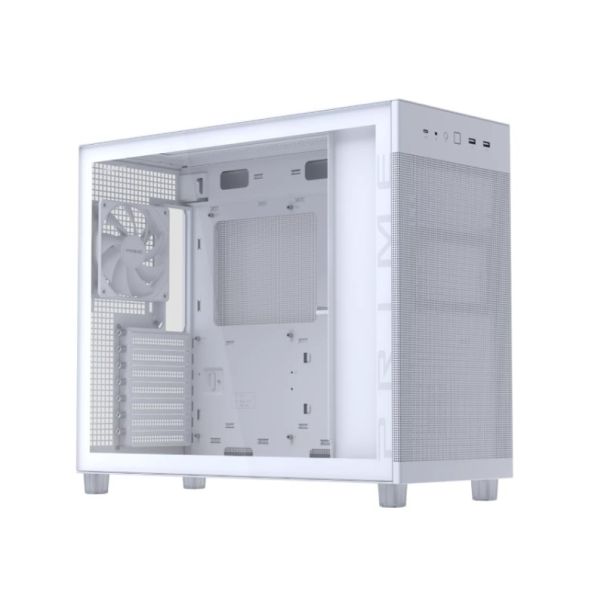 ASUS Kućište Prime AP303 TG WHITE micro-ATX, bela - EP2812470
