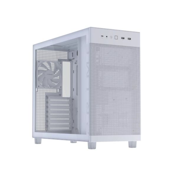 ASUS Kućište Prime AP303 TG WHITE micro-ATX, bela - EP2812470
