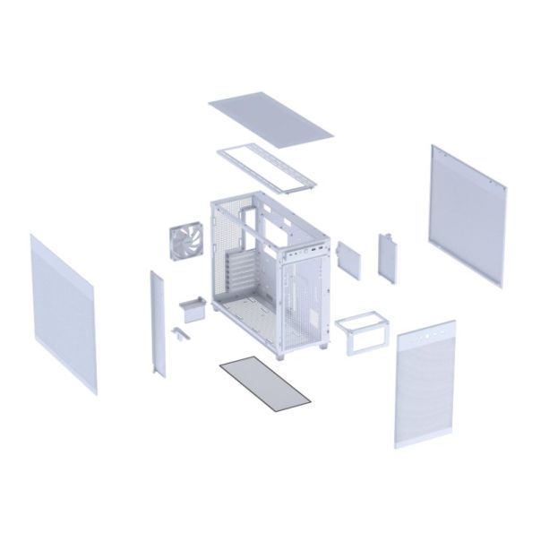 ASUS Kućište Prime AP303 MESH WHITE micro-ATX, bela - EP2812464