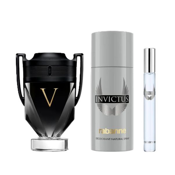 Paco Rabanne Invictus Victory Set EDP 100ml + Deodorant 150ml + EDP 10ml - EP3024681