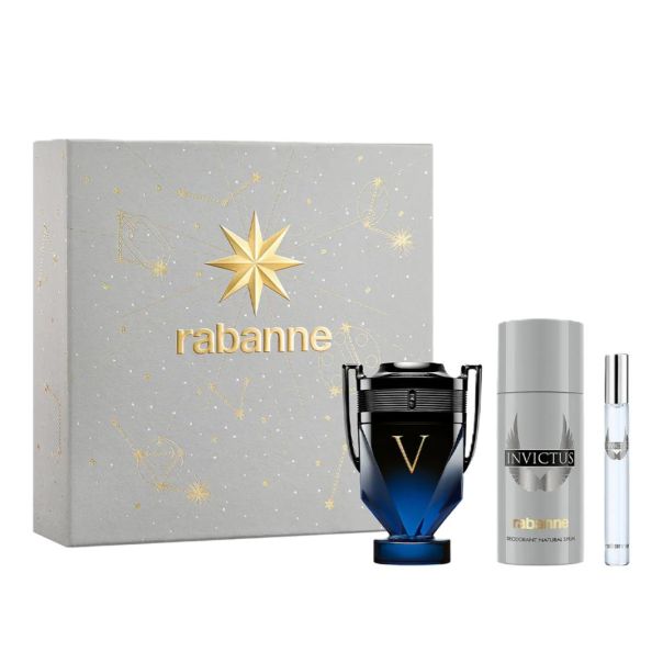 Paco Rabanne Invictus Victory Elixir Set EDP 100ml + Deodorant 150ml + EDP 10ml - EP3024684
