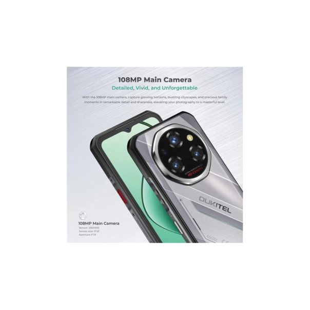 OUKITEL WP62 5G 8/256GB, crna - EP2851374