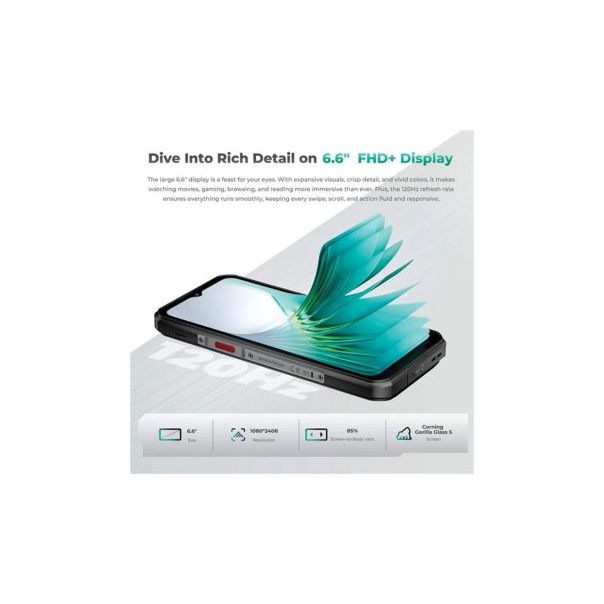 OUKITEL WP62 5G 8/256GB, crna - EP2851374