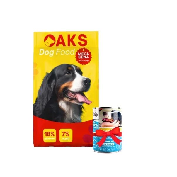 AKS Suva hrana za pse 4.5kg + Gratis FRENDI Konzerva Piletina 400g - 3360161-1
