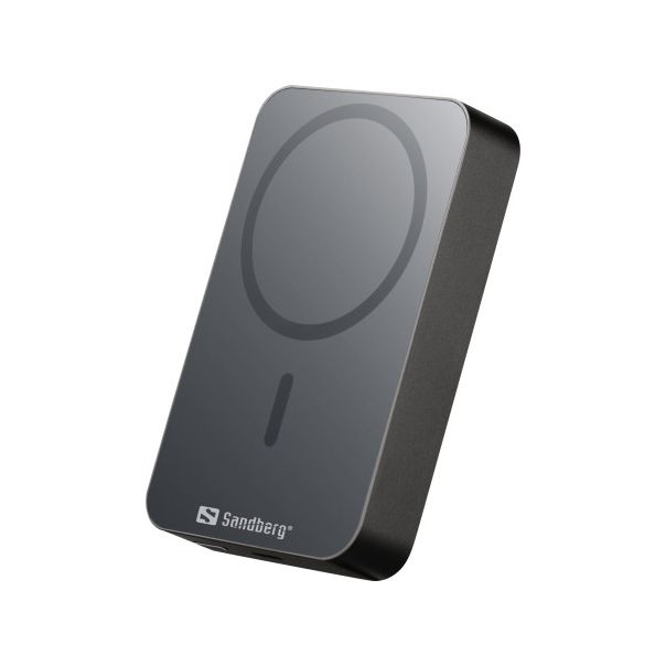 SANDBERG Powerbank Mag 420-97, Wireless ALU, 10000 mAh - 39624